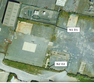 Satellite view of Ringsend site.